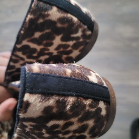 J.Crew leopard calf hair ballet flats. Leopard Print Women's Loafers - Picture 5 of 7